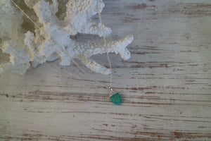 Amazonite Gemstone Silver Necklace