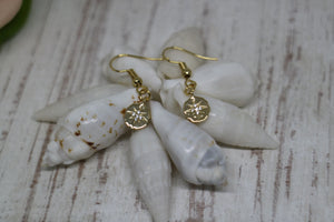 Gold cubic zirconia earrings