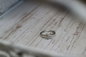 Sterling silver starfish ring