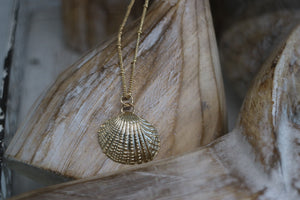 Gold Shell Necklace