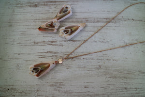 Shell Rose Gold Necklace