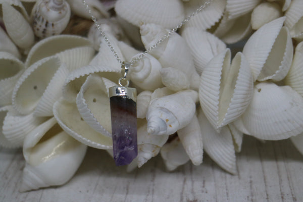 Load image into Gallery viewer, Amethyst Druzy Silver Necklace
