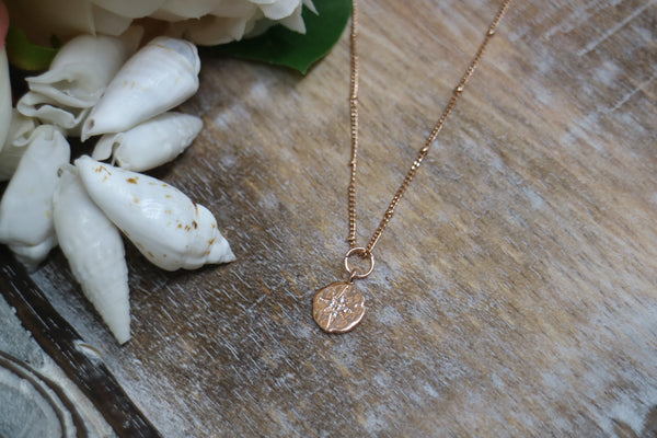 Load image into Gallery viewer, Rose Gold Cubic Zirconia Necklace
