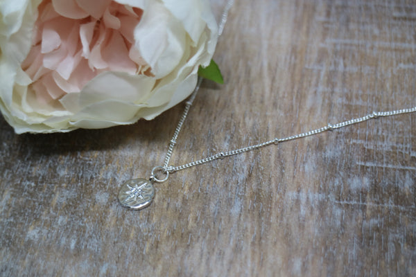 Load image into Gallery viewer, Silver Cubic Zirconia Necklace
