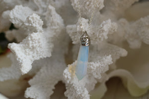 Opalite Silver Necklace