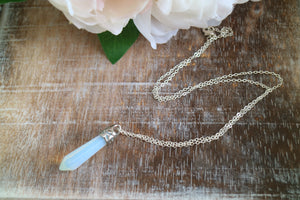 Opalite Silver Necklace