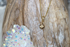 Children's gold and cubic zirconia star necklace